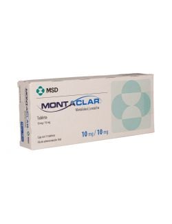 MONTACLAR® 10 mg/10 mg - Caja con 15 tabletas | Montelukast/Loratadina | MSD