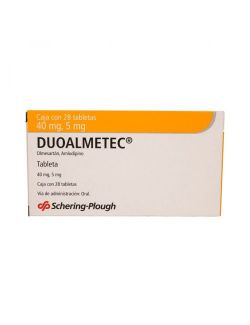 Duoalmetec 40 mg/5 mg 28 Tabletas