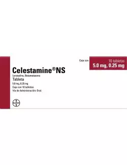 Celestamine NS 5mg/0.25mg Caja Con 10 Tabletas