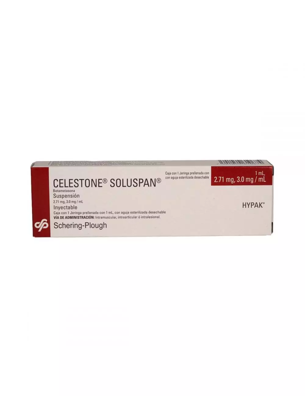 Celestone Soluspan Supensión Inyectable Caja Con 1 Jeringa Prellenada Con 1 mL