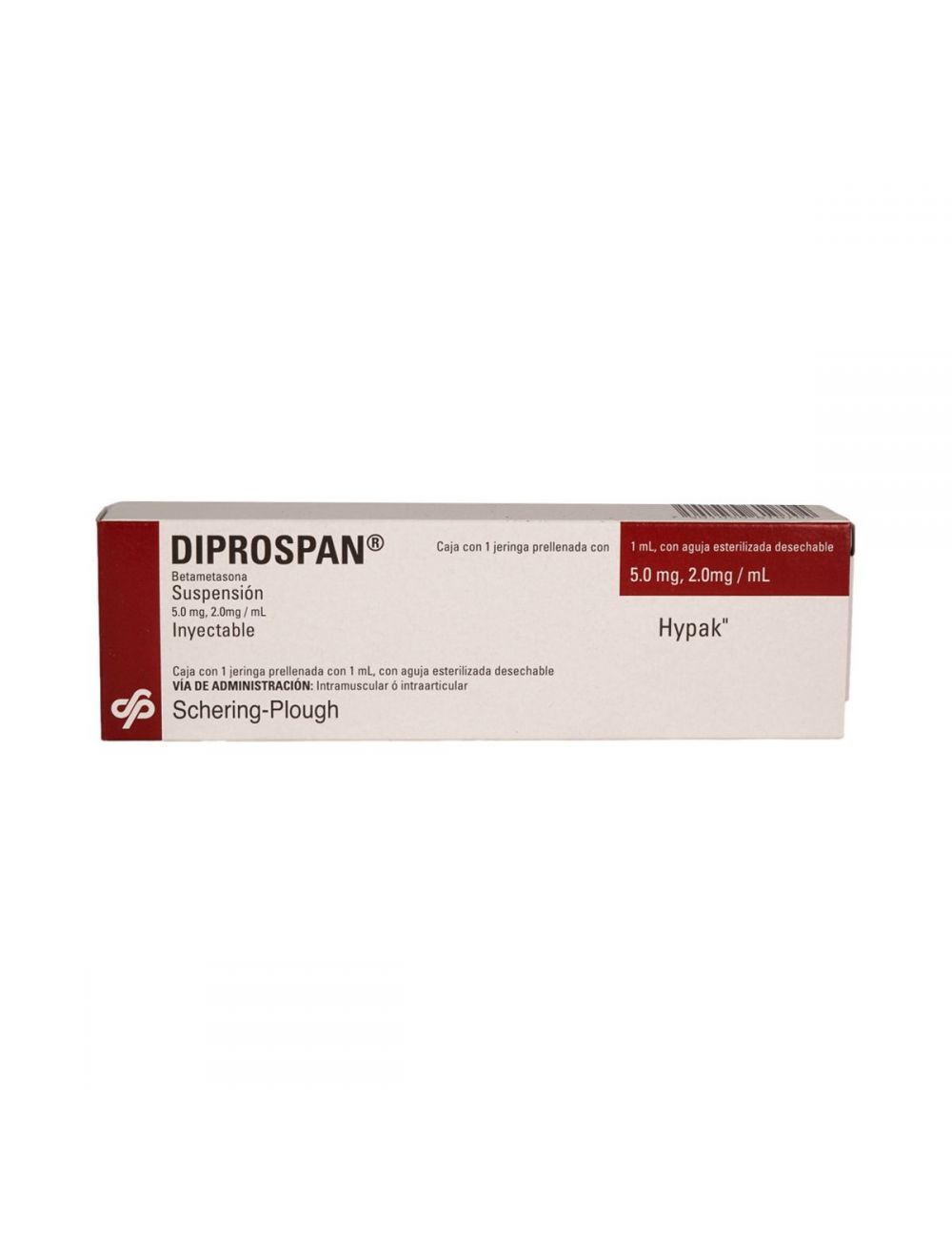 Diprospan 0.5 mg / 2.0 mg Caja Con 1 Jeringa Prellenada Con 1 mL Hypac