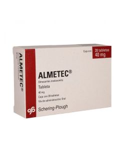 Almetec 40 mg Caja Con 28 Tabletas