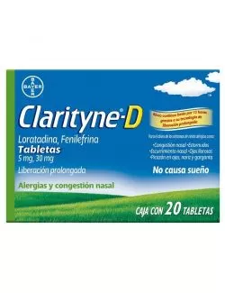 Clarityne D Caja Con 20 Tabletas