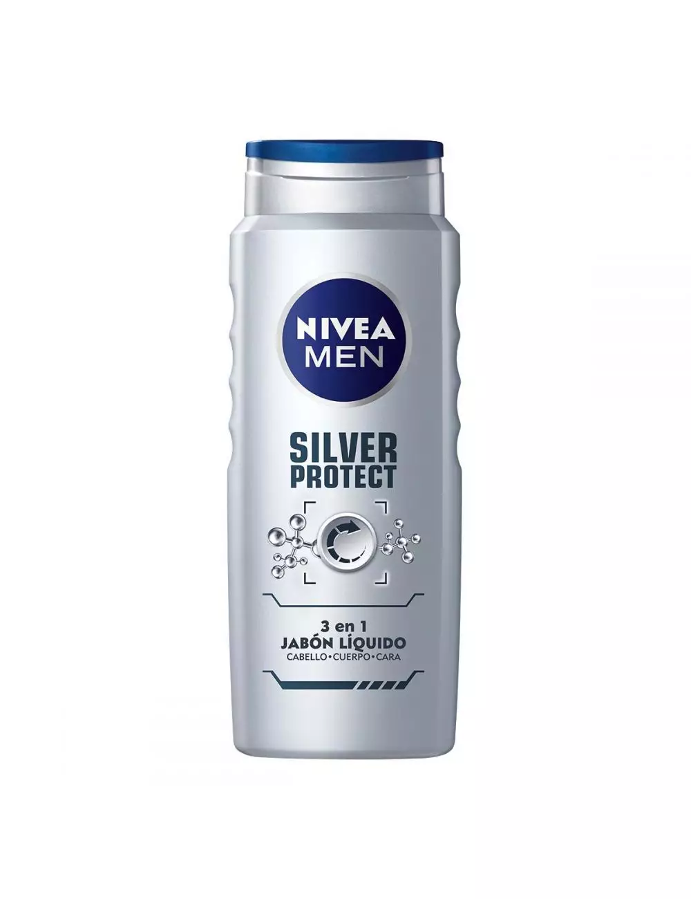 Jabón Liq Nivea Men Silv-Prot 50