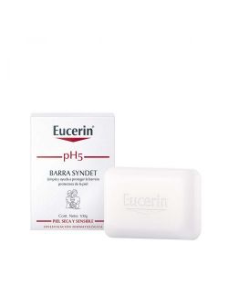 Eucerin PH5 Syndet Sustituto De Jabón Piel Sensible Caja Con Barra Con 100 g