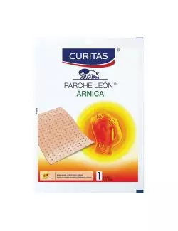 Curitas Parche León Poroso 12 cm X 18cm Caja Con 1 Parche