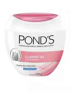 Ponds Clarant B3 Crema Aclaradora Piel Normal o Seca Tarro Con 100 g