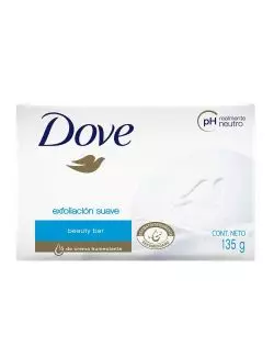 Dove Exfoliación Diaria Jabón Caja Con Barra Con 135 g