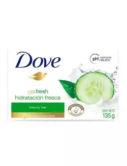 Dove Jabón En Barra Go Fresh Caja Con 1 Pieza De 135 g