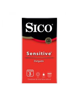 Sico Sensitive 3 condones
