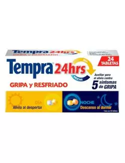 Tempra 24 Horas 24 Tabletas