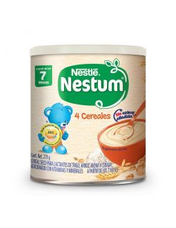 Nestum Cereal 4 Cereales Fase 2 Lata Con 270 g