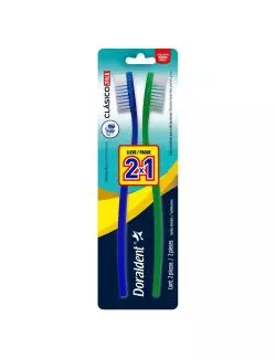 Cepillo Dental  Dorald Clasico Med 2P