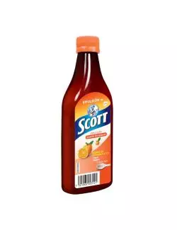 Emulsion-Scott Frasco Con 200 mL Sabor Naranja