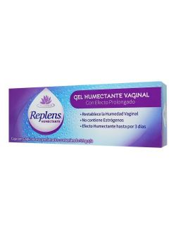 Replens Gel Humectante Vaginal 2.5 g Caja Con 6 Aplicadores