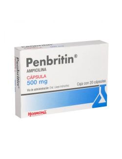 Penbritin 500 mg Caja Con 20 Cápsulas RX2