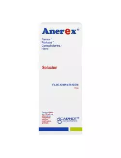 Anerex 120 mg Caja Con Frasco Solución Con 115 mL