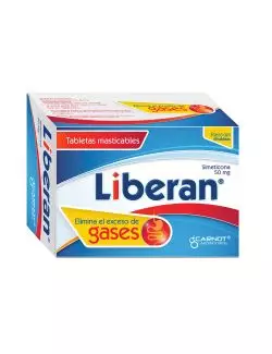 Liberan 50 mg Frasco Con 60 Tabletas Masticables