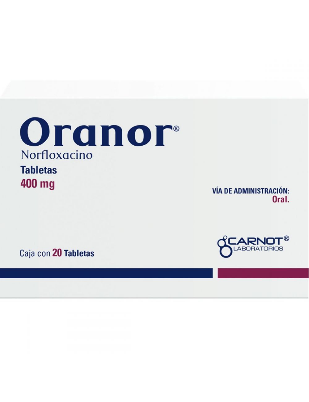 Oranor 400 Caja Con 20 Tabletas RX2
