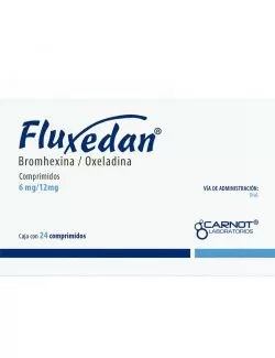 Fluxedan 6 mg/12 mg Caja Con 24 Comprimidos