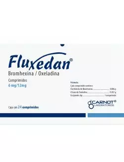 Fluxedan 6 mg/12 mg Caja Con 24 Comprimidos