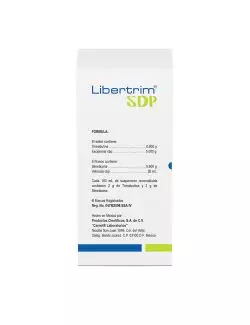 Libertrim SDP Suspensión Pediatrica .600 g/.600 g Caja Con Sobre y Frasco