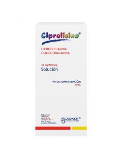 Ciprolisina 40 mg / 300 mcg Caja Con 1 Frasco Con 210 mL y 1 Frasco Con 10 mL
