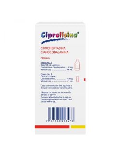Ciprolisina 40 mg / 300 mcg Caja Con 1 Frasco Con 210 mL y 1 Frasco Con 10 mL