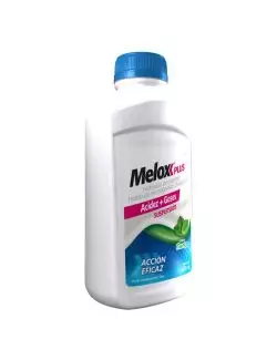 Melox Plus Suspensión Sabor Menta Frasco Con 360 mL