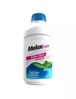 Melox Plus Suspensión Sabor Menta Frasco Con 360 mL