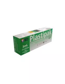 Plastipak Bd Caja Con 5 Jeringas De 3 mL