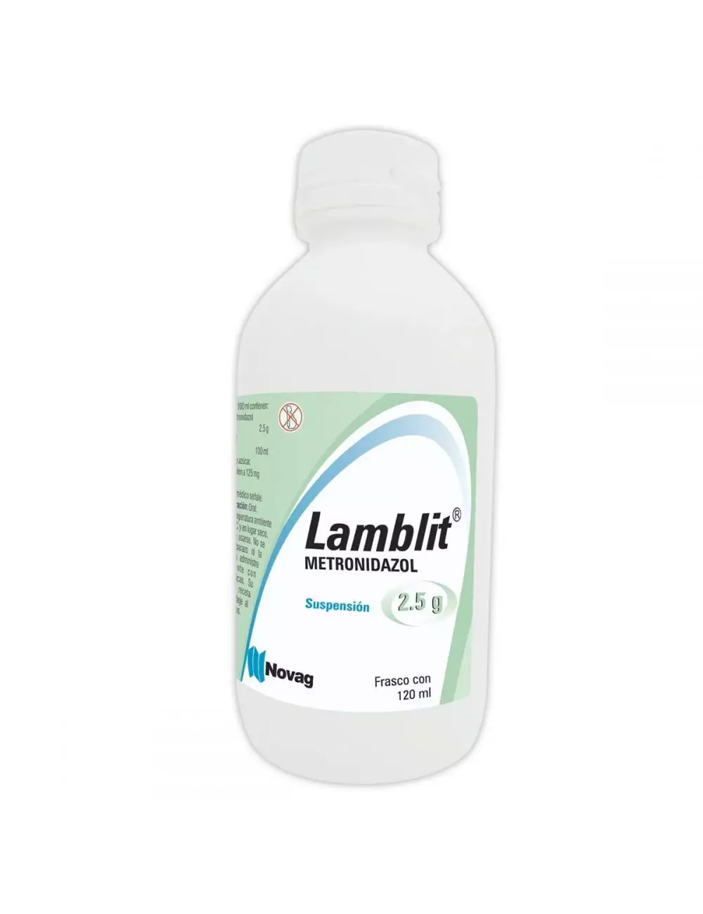 Metronidazol Suspensión 120 ml.
