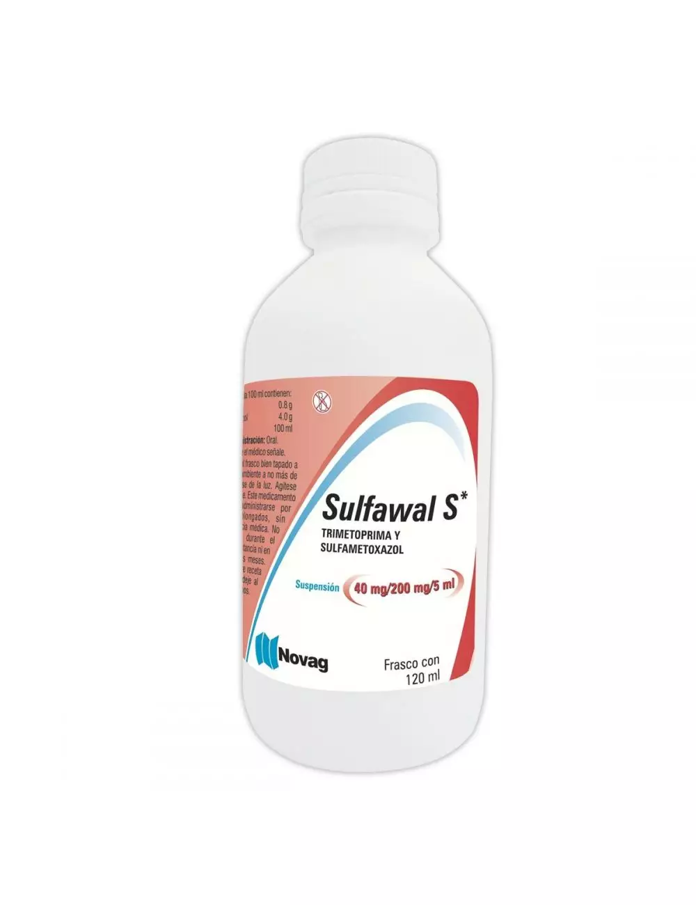 Trimetoprima Con Sulfametoxazol Suspensión Frasco Con 120mL-RX2