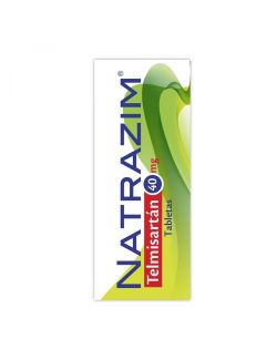 Telmisartan Natrazim 40 mg Caja Con 28 Tabletas