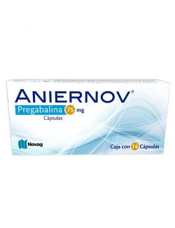 Aniernov Caja Con 14 Cápsulas De 75 mg