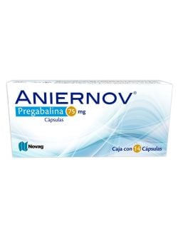 Aniernov Caja Con 14 Cápsulas De 75 mg