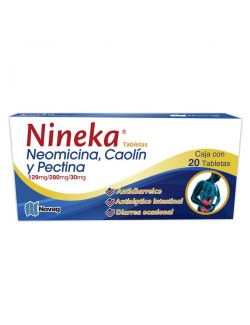Nineka 129 mg/280 mg/30 mg Con 20 Tabletas