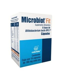 Microbiot Fit 180 mg Caja Con 15 Cápsulas