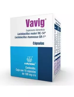 Vavig 180 mg Caja Con Frasco Con 15 Cápsulas