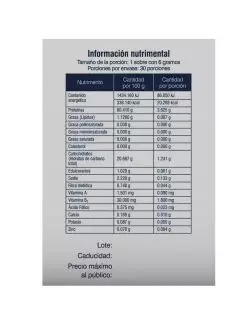 VIRLOMA® (Ácido Fólico, Vitaminas B3, A y Zinc) - 30 Sobres - Columbia®