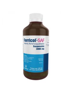 Ferricol  SAF 3000 mg  Suspensión Frasco con  100 ml