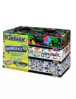 Pañuelos Kleenex 3 Cajas Con 90 Piezas Cada Uno