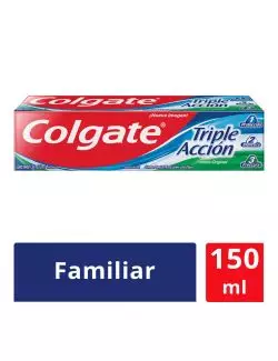 Crema Dental Colgate Triple Acción De 150 Ml