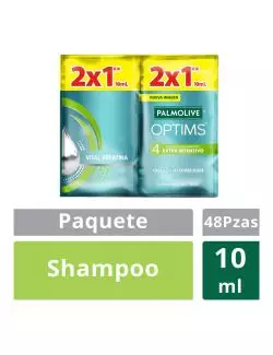 Shampoo Palmol 2 1Sach 2X1 10 ml. 24P