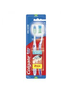 Cepillo Dental Colgate Extra Clean Mediano Empaque Con 1 Pieza