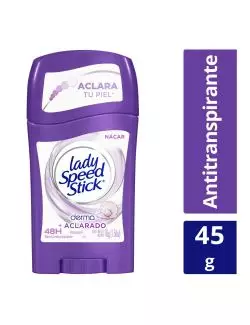 Antitranspirante Lady Speed Stick Aclarado Perfectoderma + Vitamina E Barra Con 45 g