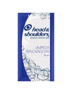 Head And Shoulders Shampoo Anticaspa Sachet Con 10 mL Caja Con 24 Piezas
