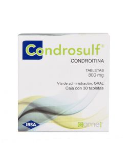 Condrosulf® - Condroitina 800 mg - 30 Tabletas - Corne