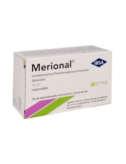 Merional® 75 UI - Frasco Ámpula + Diluyente | Gonadotropinas Postmenopáusicas | IBSA