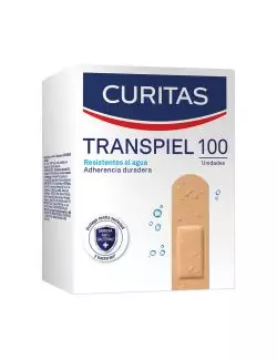 Curitas Transpiel Caja Con 100 Unidades